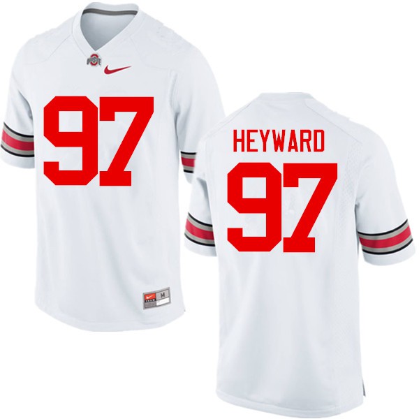 Ohio State Buckeyes #97 Cameron Heyward Men Player Jersey White